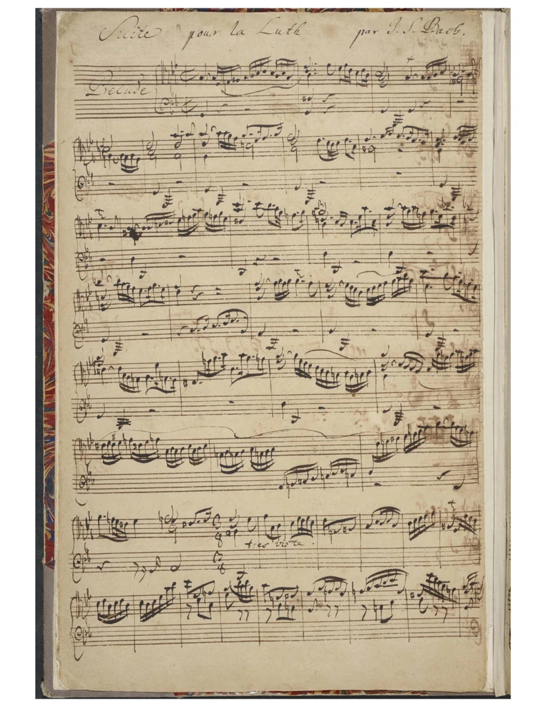 BWV-995-Excerpt preview