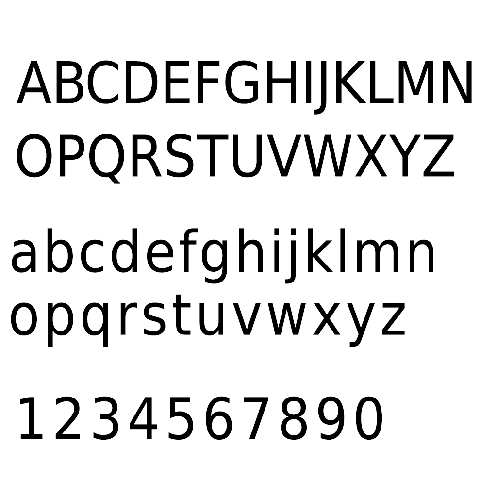 DejaVu Sans Condensed original preview