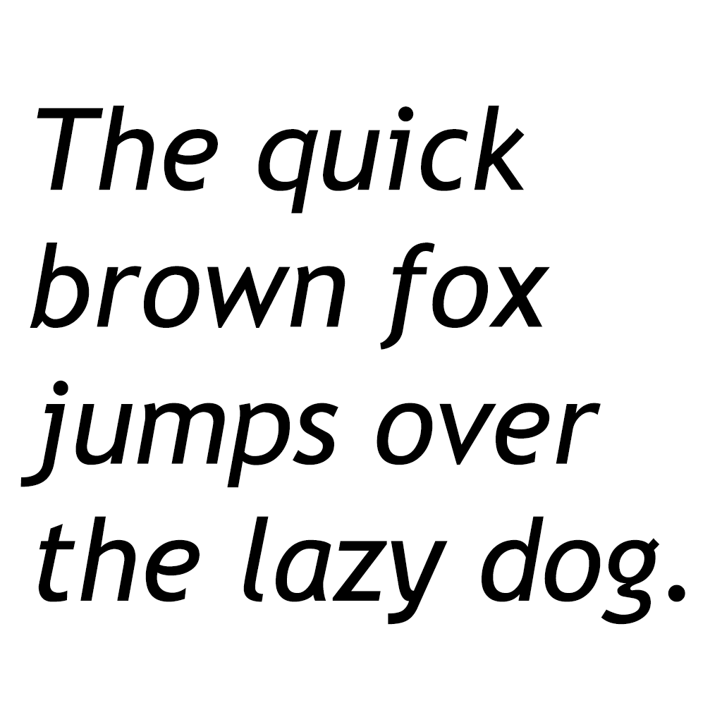 Trebuchet-MS-Italic preview