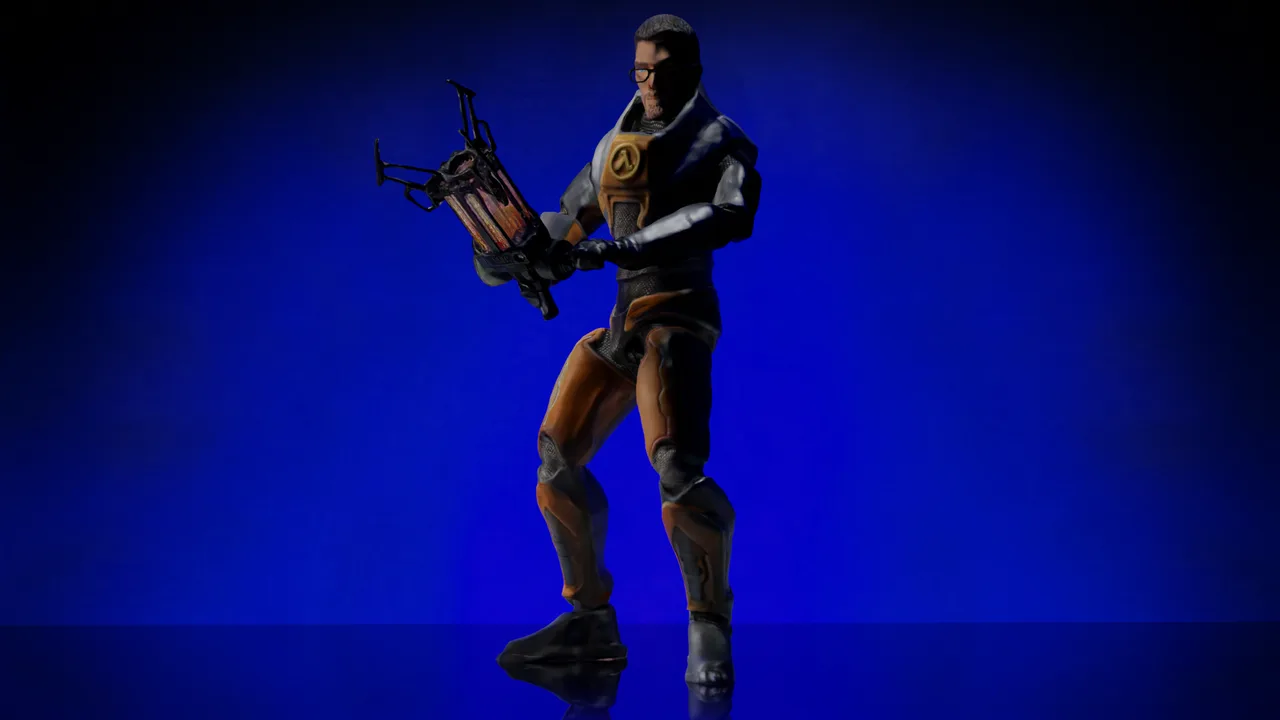 Character lighting render