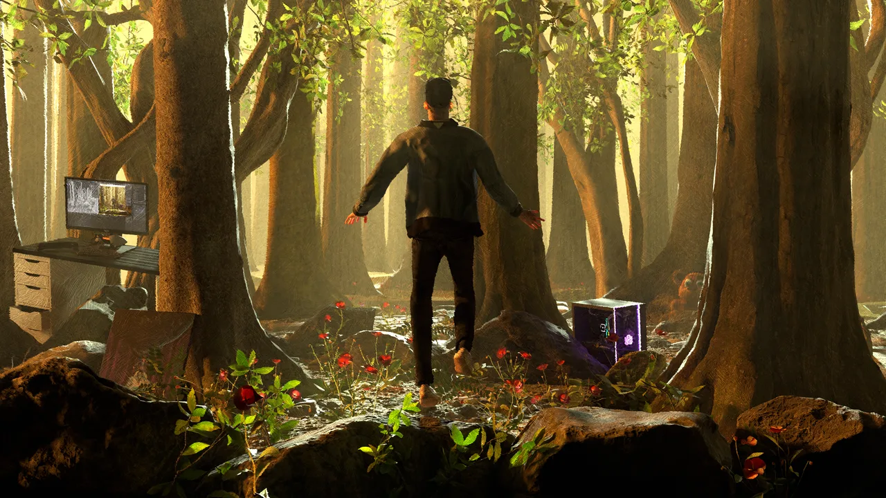 Forest scene